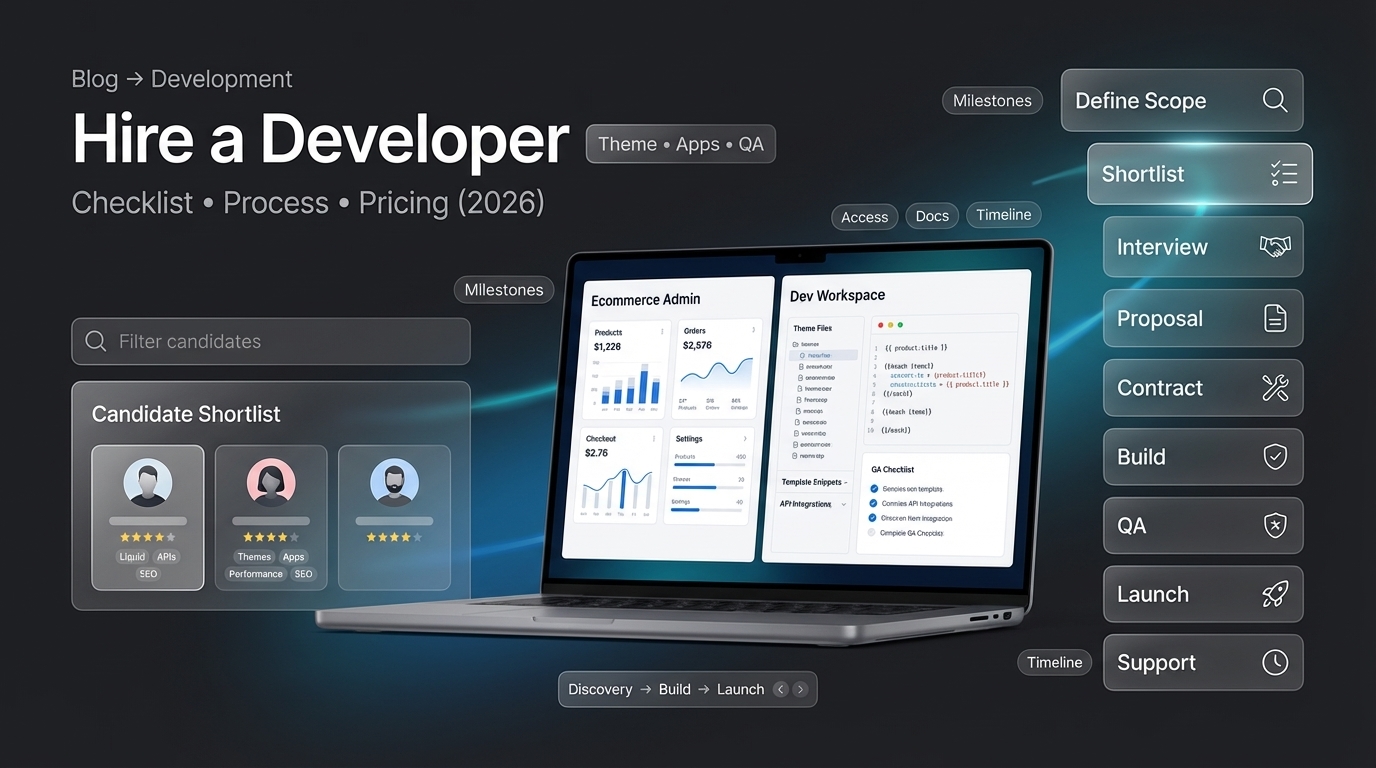 Hire Shopify developer complete guide 2026
